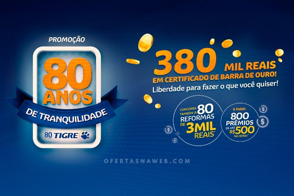 promoção tigre