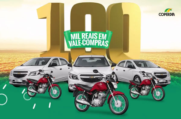 promoção copérdia prêmios