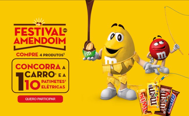 promoção festival amendoim