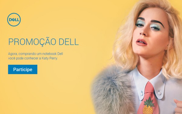 Promoção Dell 2017 Katy Perry