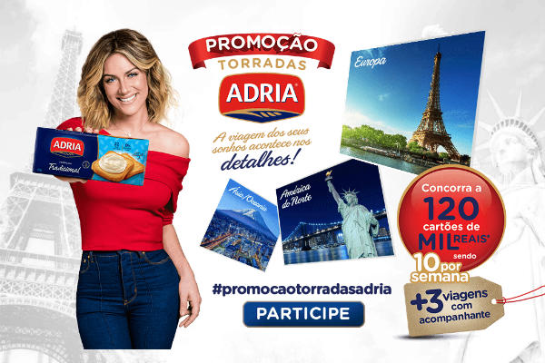 promocão torradas adria