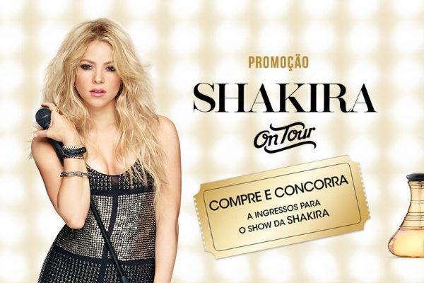 promoção perfumes shakira