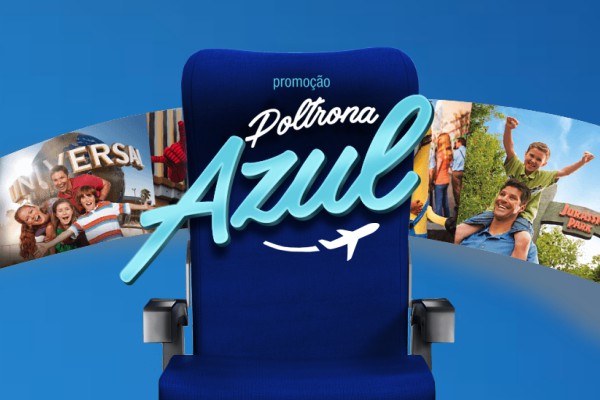 promoção poltrona azul