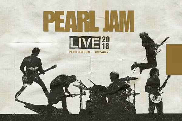 promoção show pearl jam