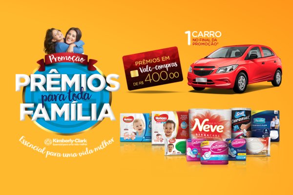 prêmios para família