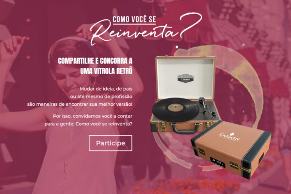 concorra a vitrola retrô
