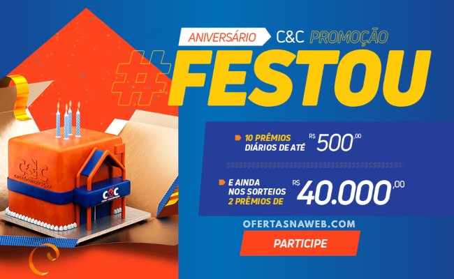 promoção aniversário sucesso