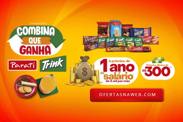 promoção combina que ganha