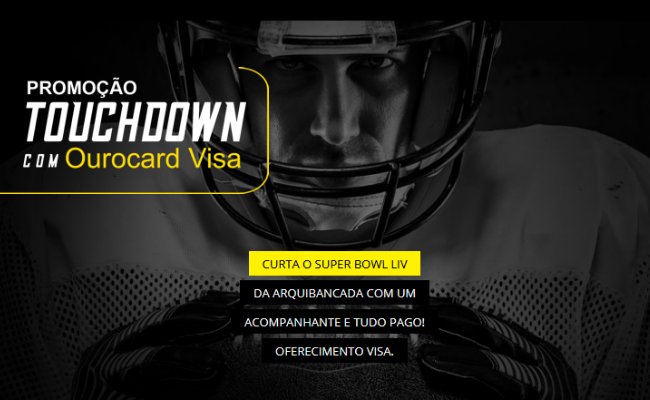 promoção touchdown