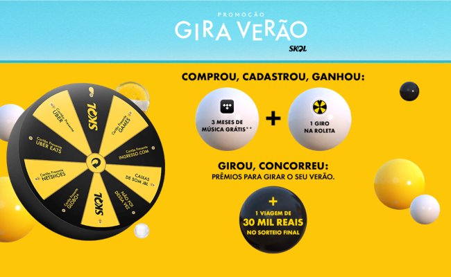 promoção gira verão