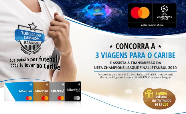 promoção torcida dos campeões