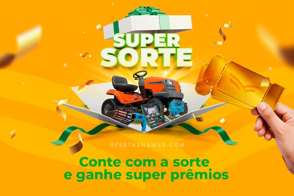 promoção super sorte