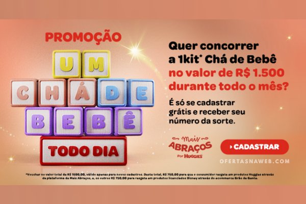 huggies sorteia prêmios huggies sorteia prêmios