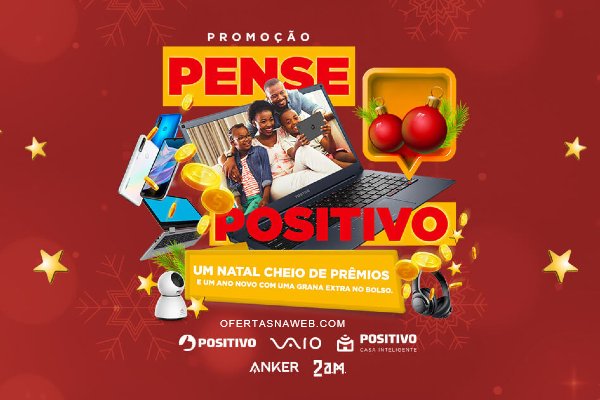 promoção pense positivo