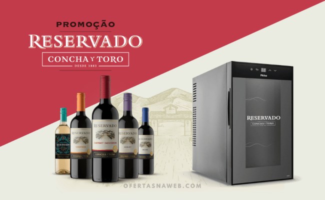 promoção vinho reservado