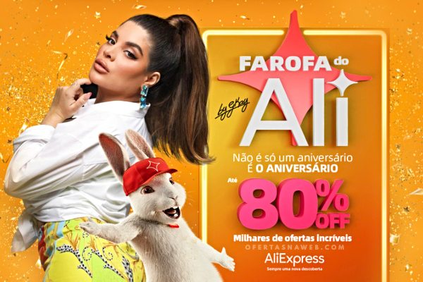 aniversário aliexpress