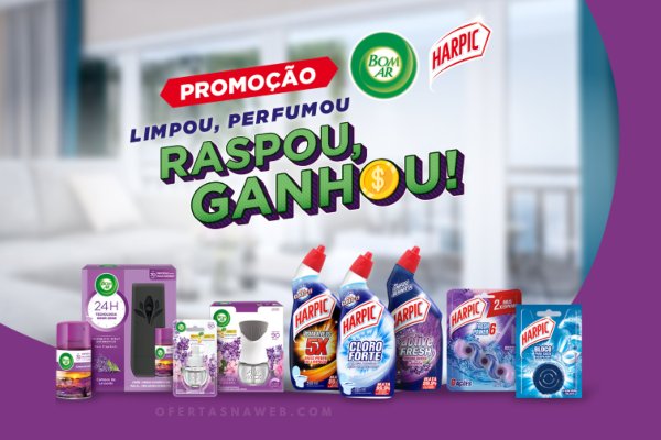 promoção raspou ganhou