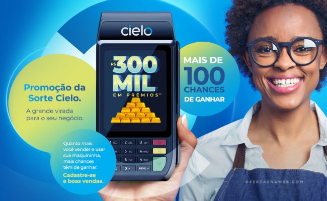 promoção da sorte cielo