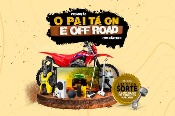 promoção dia dos pais kärcher
