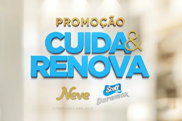 promoção cuida e renova