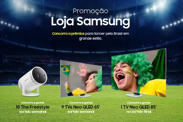 promoção loja samsung