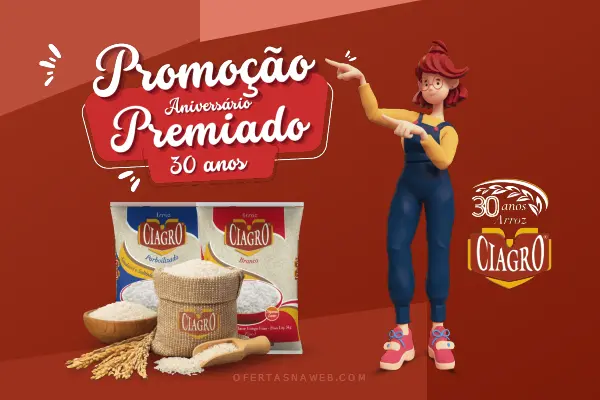 promoção arroz ciagro