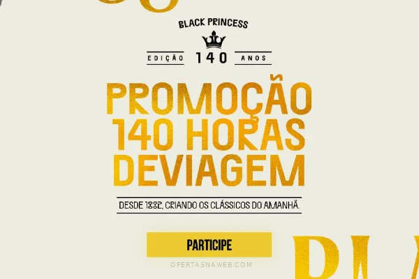 promoção black princess