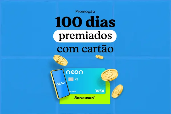 promoção cartão neon