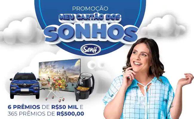 promoção cartão senff