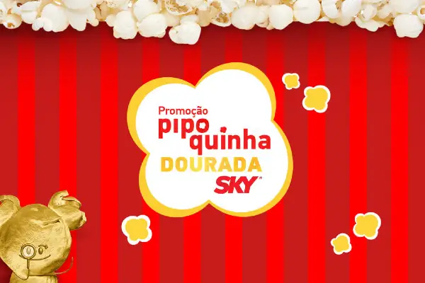 promoção pipoquinha dourada