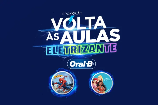 volta às aulas oral-b