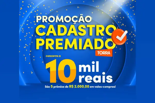 cadastro premiado torra