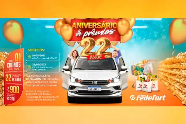 promoção aniversário redefort