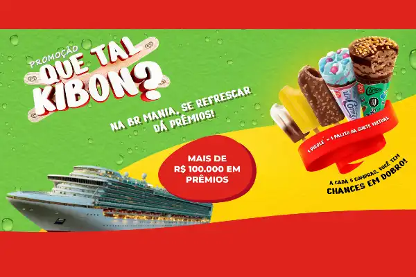 promoção que tal kibon