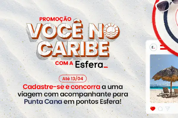 promoção você no caribe