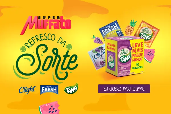 promoção refresco da sorte