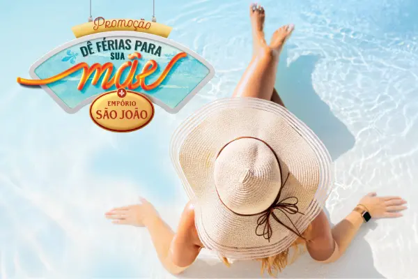 promoção dê férias para sua mãe