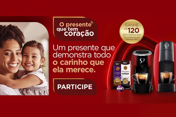 promoção dia das mães tres