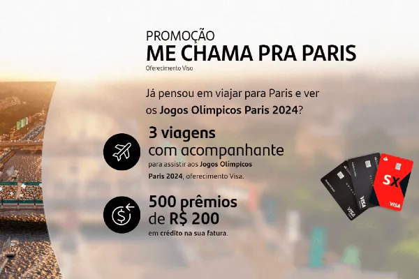 promoção me chama pra paris