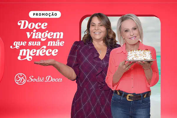 promoção doce viagem que sua mãe merece