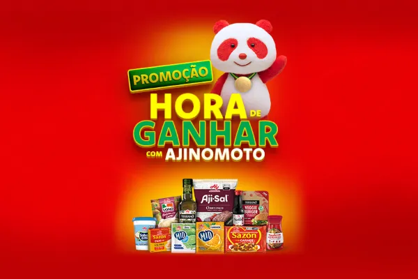 promoção hora de ganhar com ajinomoto