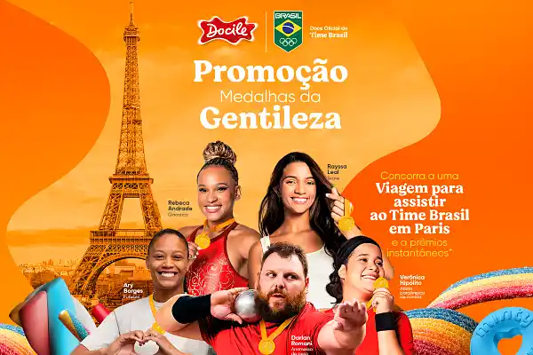 promoção medalhas da gentileza docile