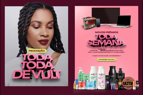 promoção toda toda de vult