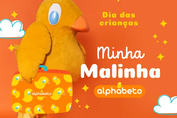 promoção minha malinha alphabeto