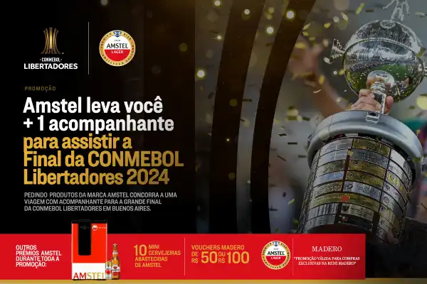 promoção amstel