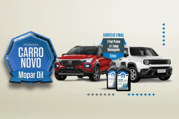 promoção carro novo mopar oil