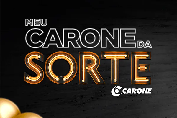 promoção meu carone da sorte