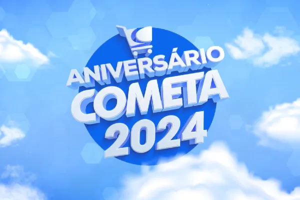 aniversário cometa supermercados