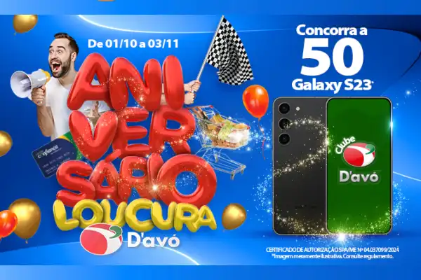 promoção aniversário davo