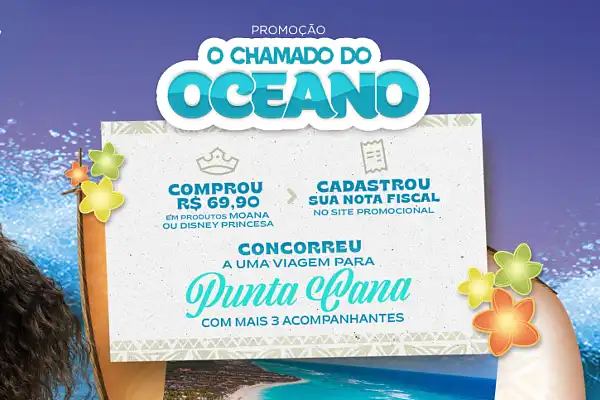 promoção o chamado do oceano